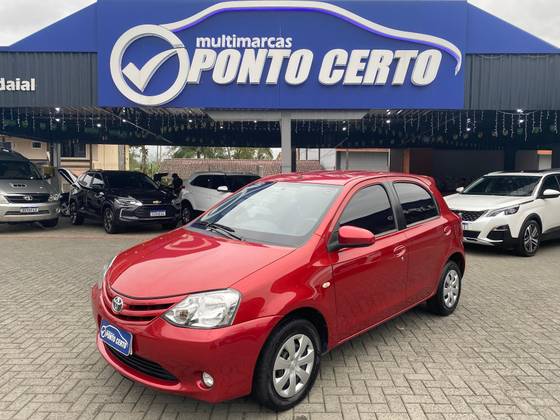 TOYOTA ETIOS 1.5 XS 16V FLEX 4P MANUAL TOYOTA ETIOS 1.5 XS 16V FLEX 4P MANUAL